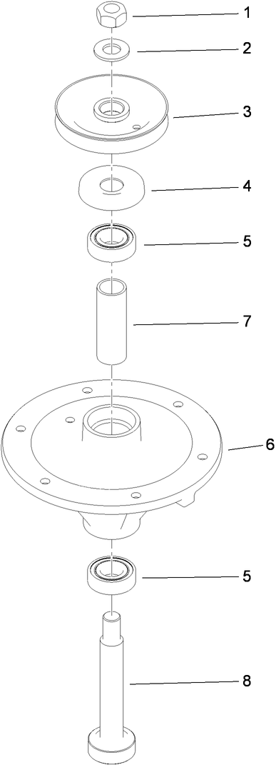 Spindle Assembly No 117 7635