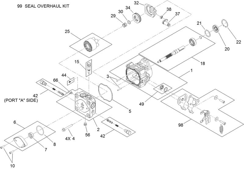 Hydraulic Pump Assembly No 119 0176