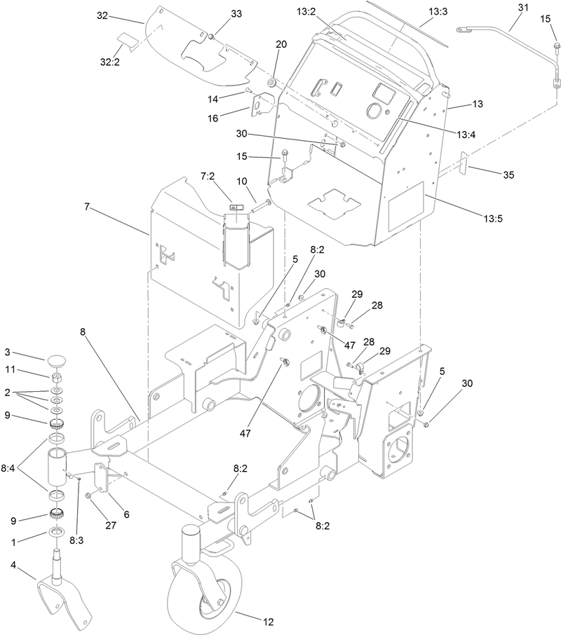 Main Frame Assembly