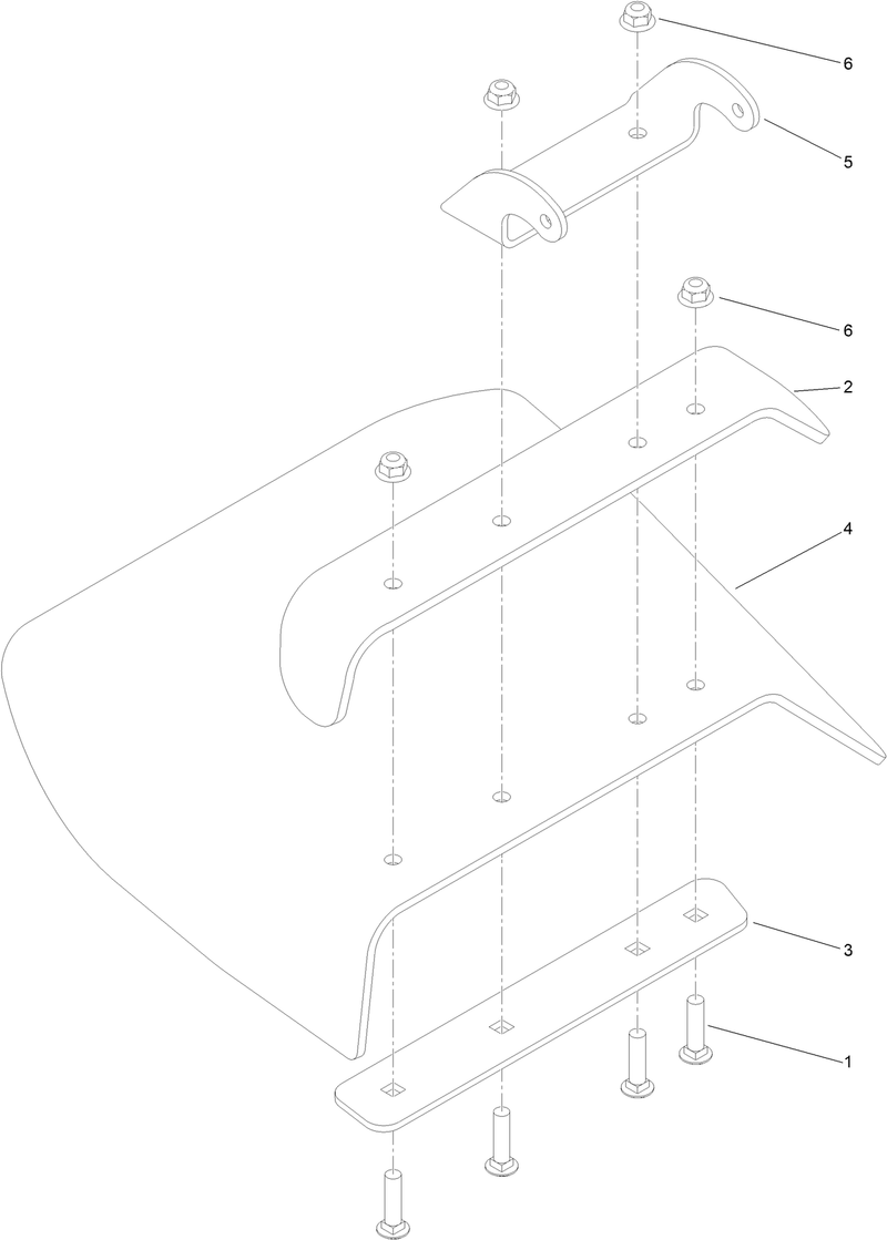 Deflector Assembly No 119 2347