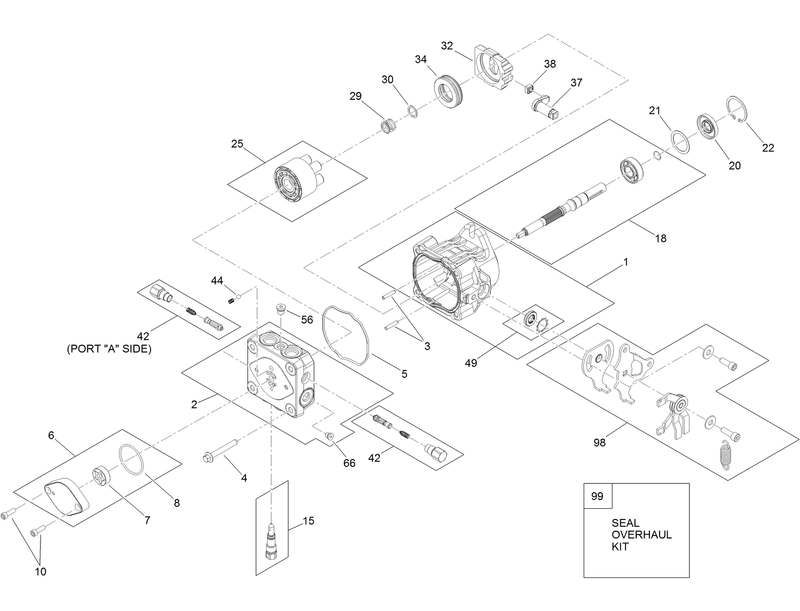 Hydraulic Pump Assembly No 119 0177