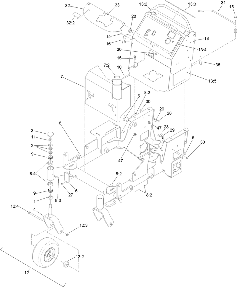 Main Frame Assembly