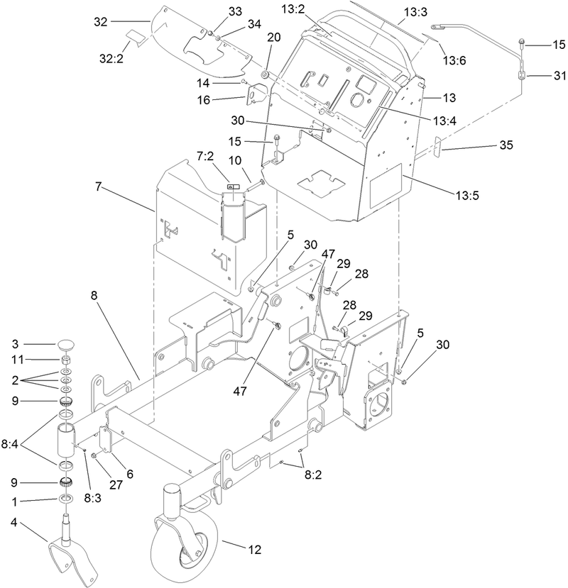 Main Frame Assembly