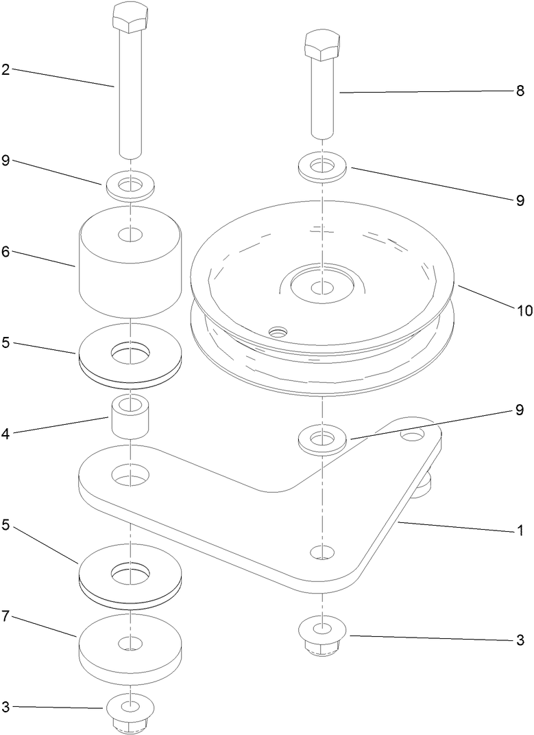 Pump Idler Assembly No 117 7685