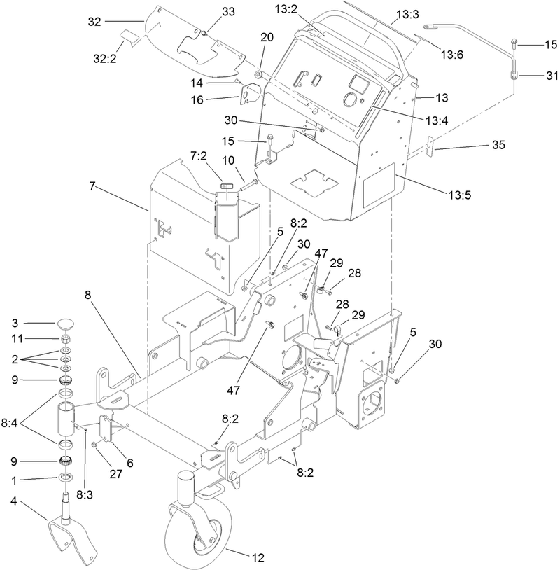 Main Frame Assembly