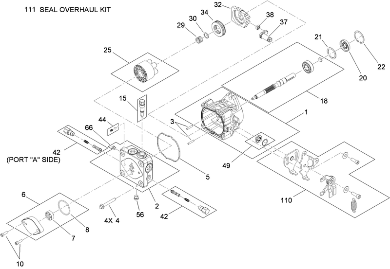 Hydraulic Pump Assembly No 119 0176