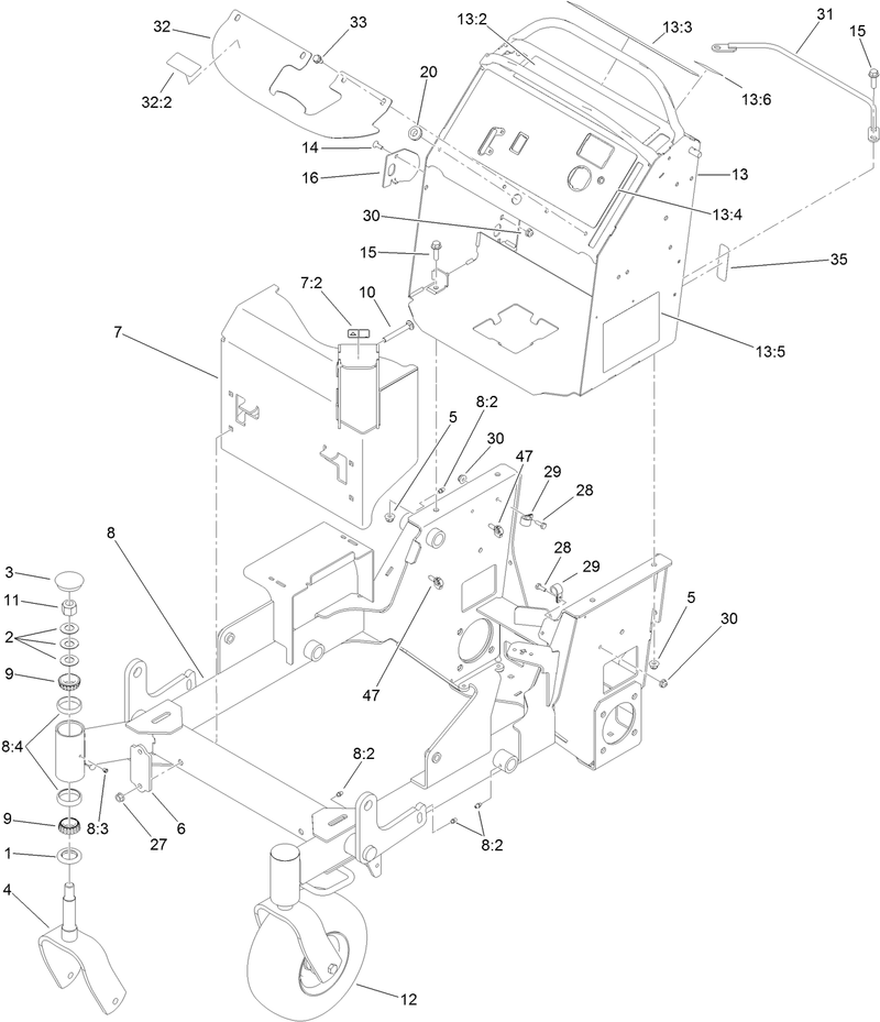 Main Frame Assembly