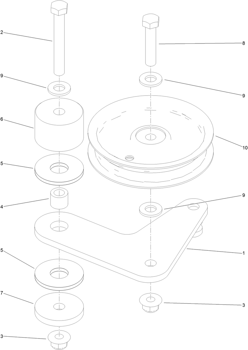 Pump Idler Assembly No 117 7685