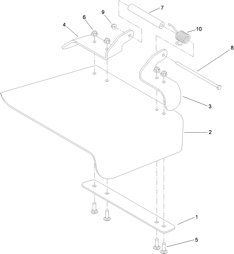 Deflector Assembly No 114 1910