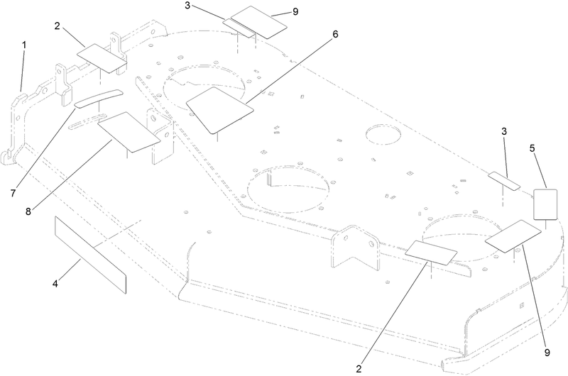 Deck Decal Assembly No 120 6401