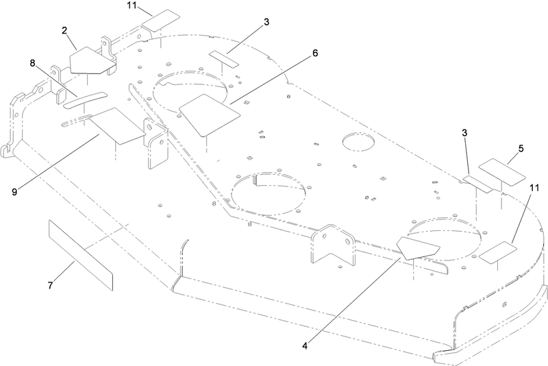Deck Assembly No 117 5754