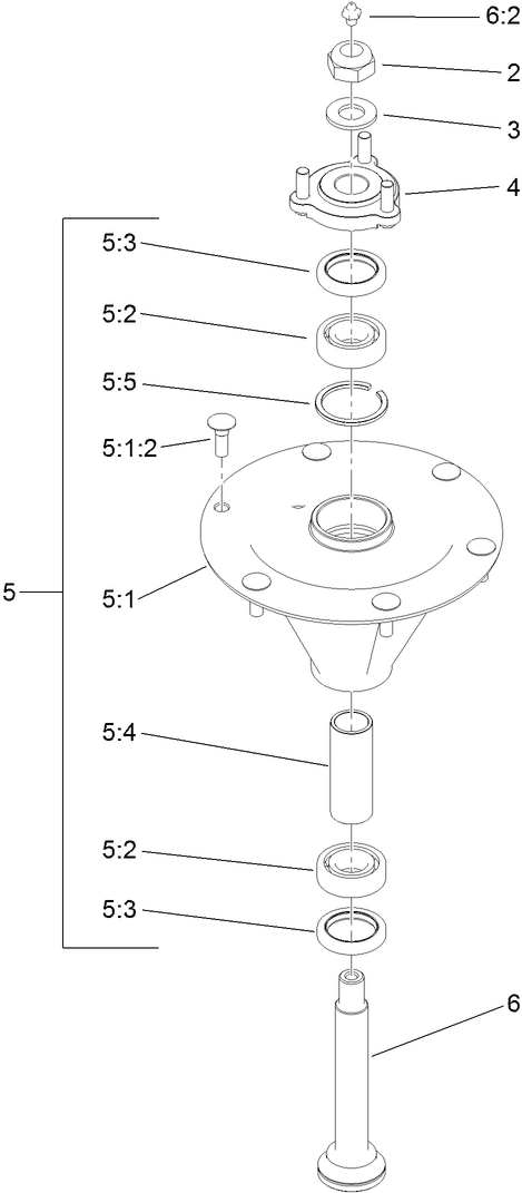 Spindle Assembly No 119 8560