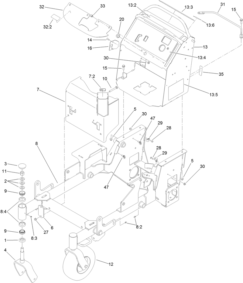 Main Frame Assembly