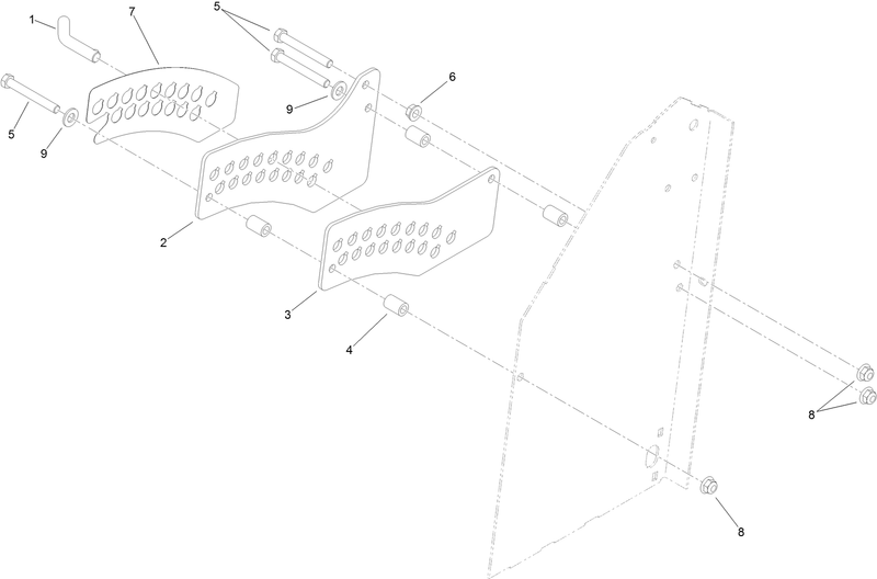 Height of Cut Plate Assembly