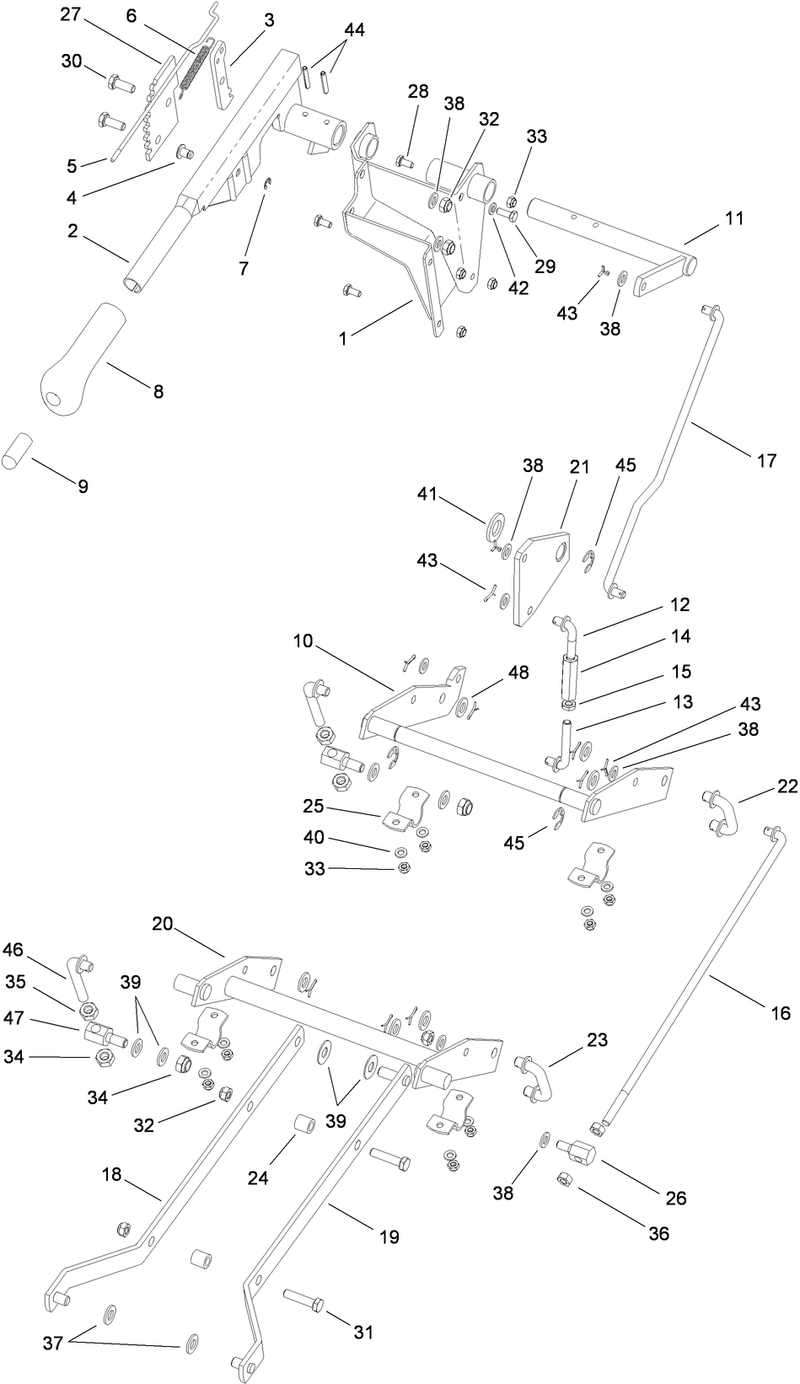 Mower Lift Assembly