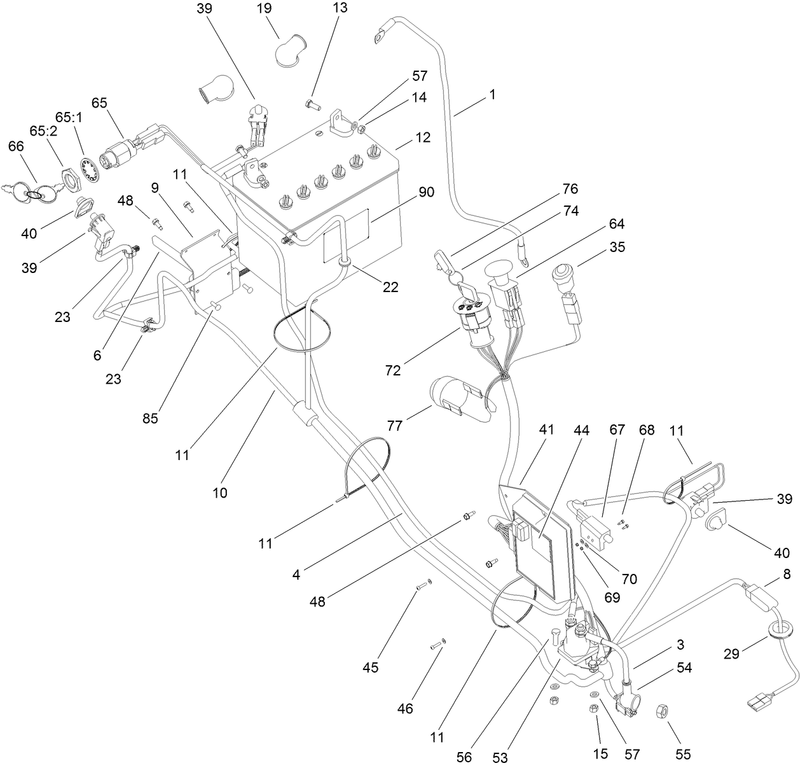 Electrical Wiring Harness Assembly