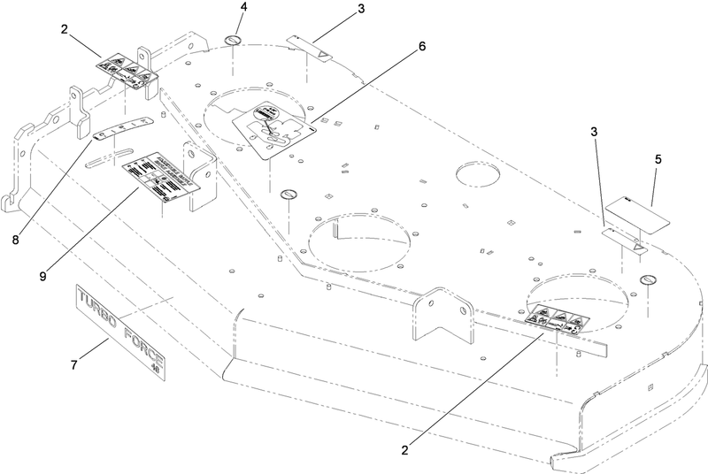 Deck Assembly No 117 3633