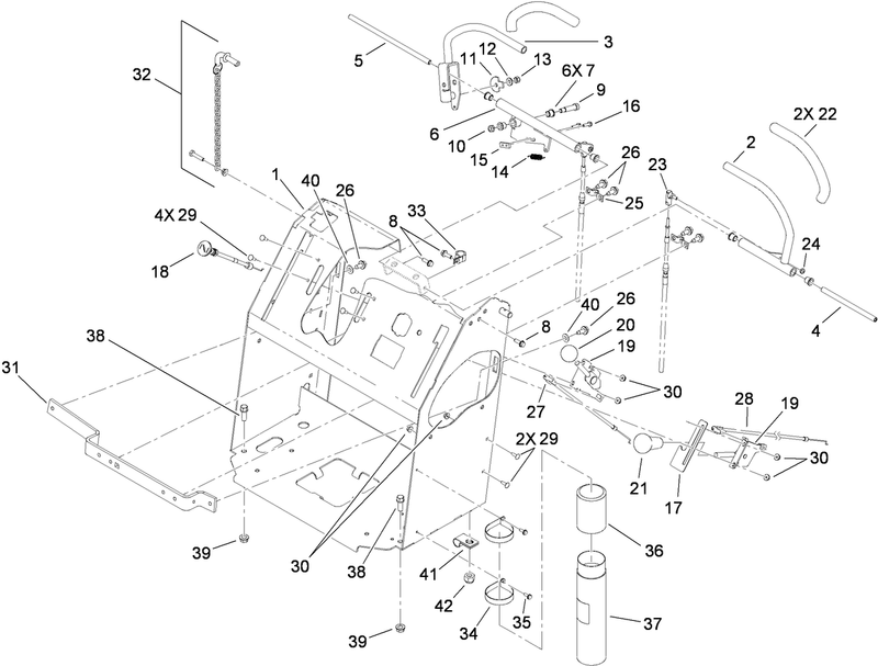 Upper Control and Tower Assembly