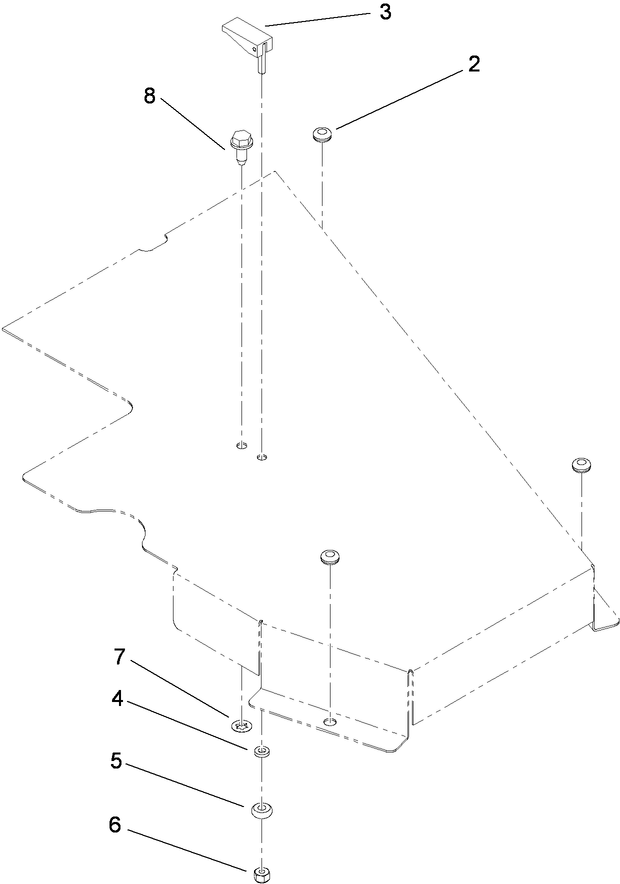 Right Hand Belt Cover Assembly No 114 1981