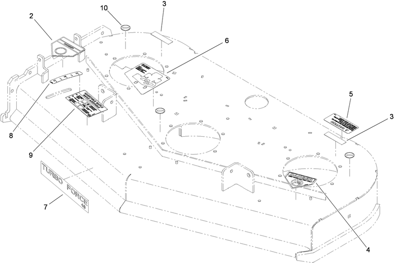 Deck Assembly No 117 3632