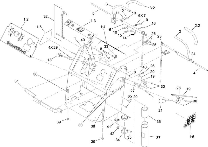 Upper Control and Tower Assembly