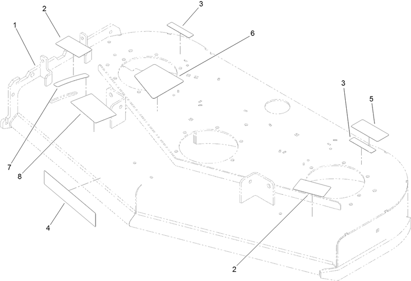 Deck Decal Assembly No 120 6403