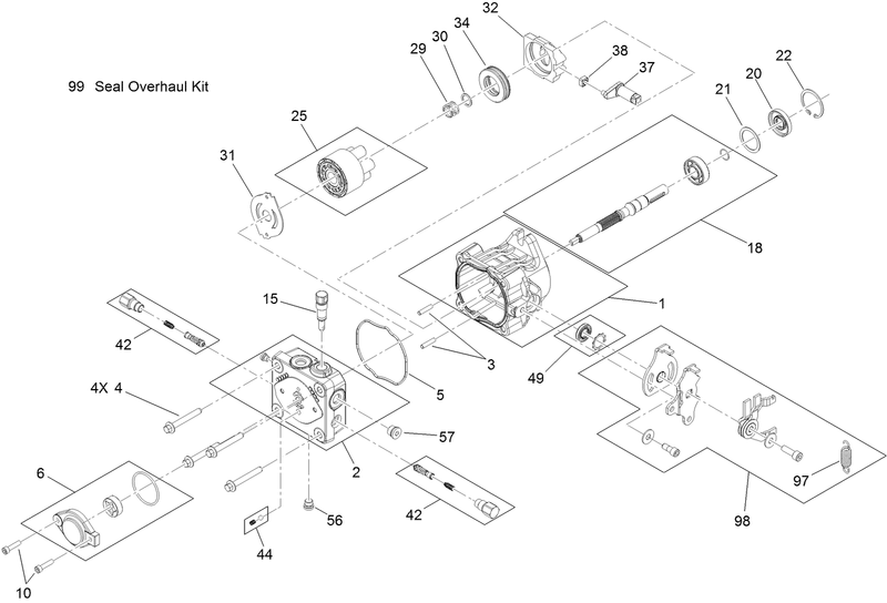 Hydraulic Pump Assembly No 125 4672