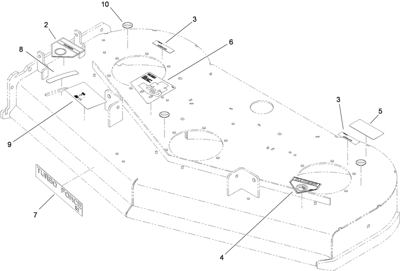 Deck Assembly No 117 3634