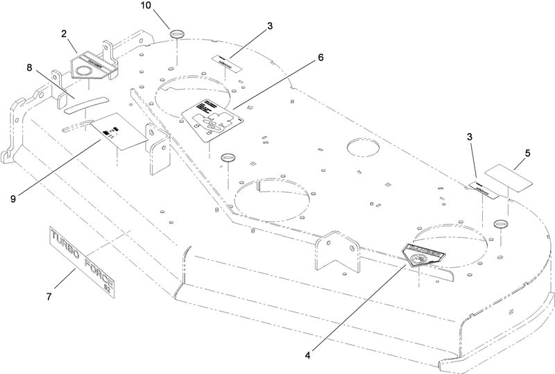 Deck Assembly No 117 5754