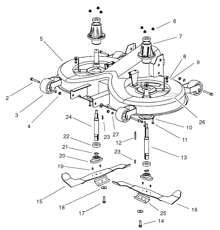 Operation Cutting Pan Assembly