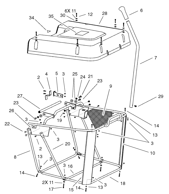 Grass Collector Assembly