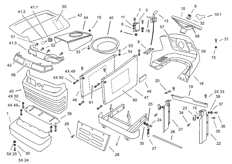 Body Hood Assembly