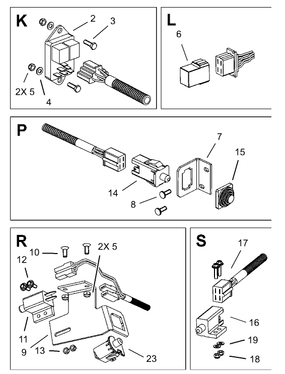 Electrical Switch Assembly continued