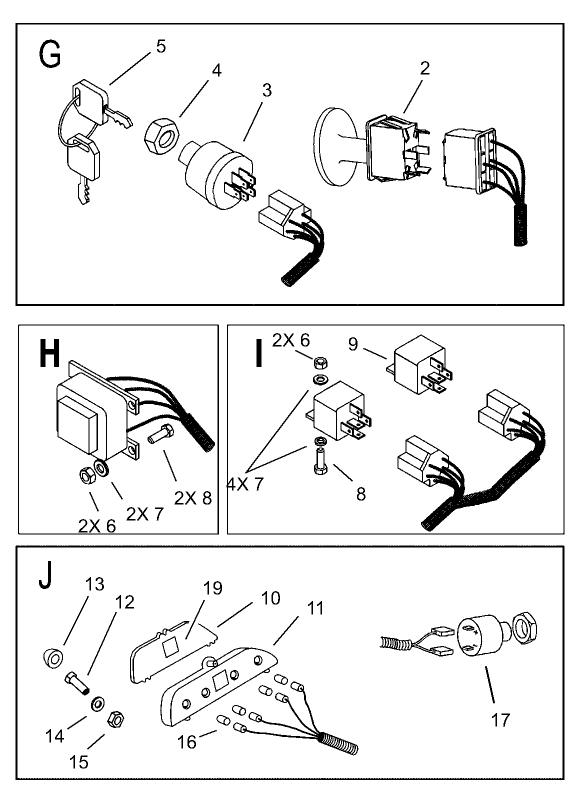 Electrical Switch Assembly continued