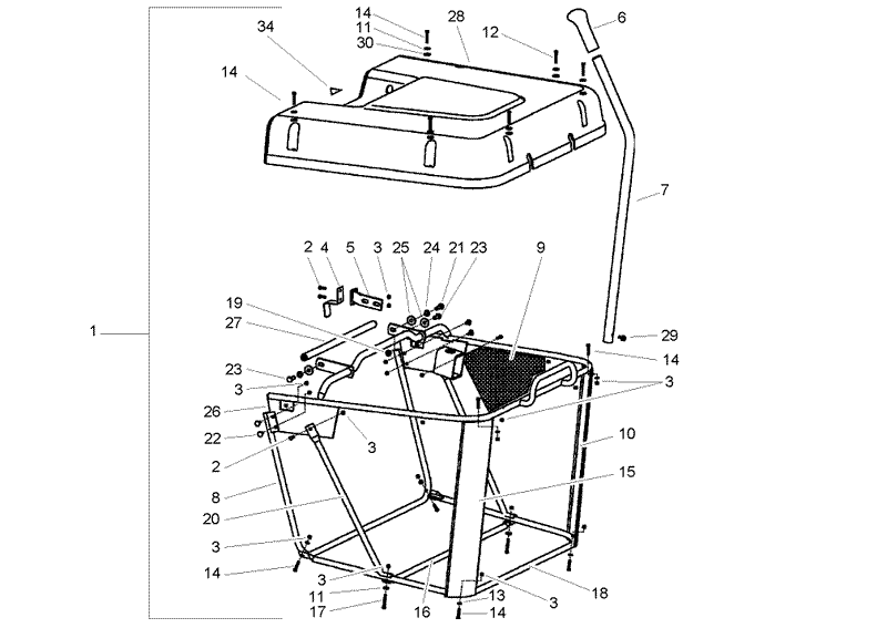 Grass Collector Assembly