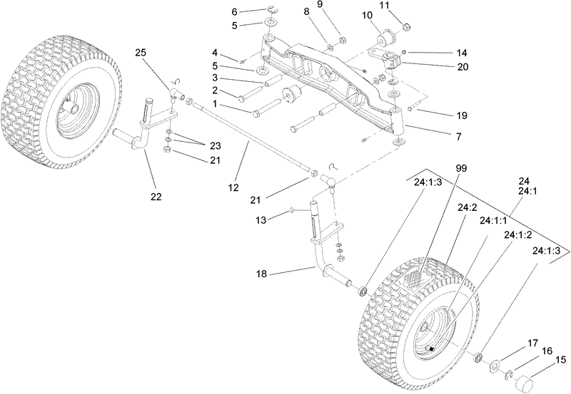 Front Axle Assembly
