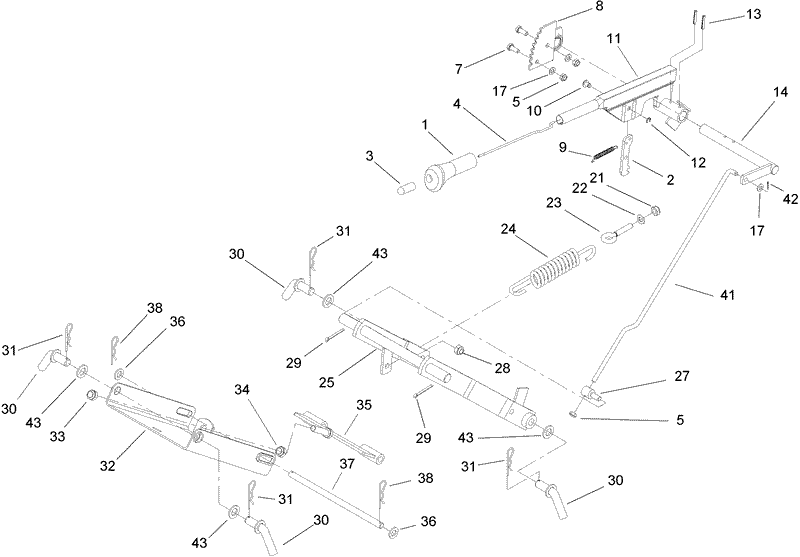 Mower Lift Assembly