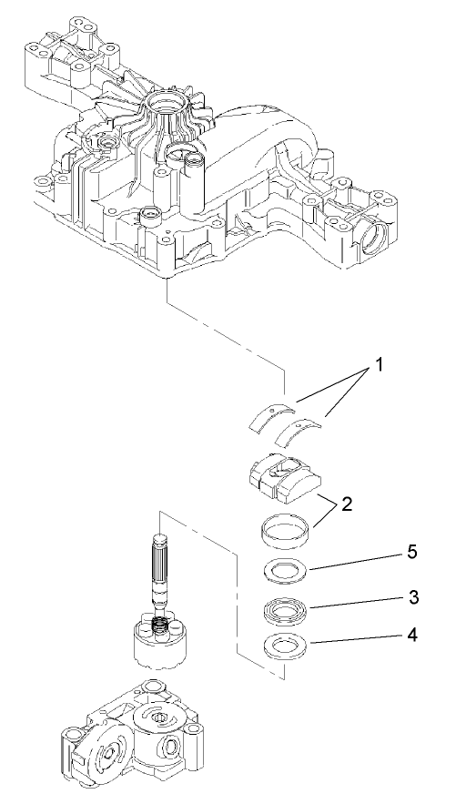 Range Shift Assembly Transmission Assembly No 104 2889