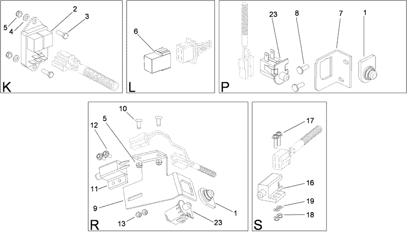 Electrical Switch No 3 Assembly