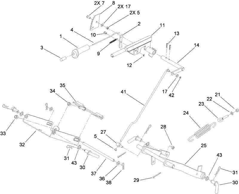 Mower Lift Assembly