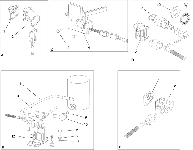 Electrical Switch No 1 Assembly
