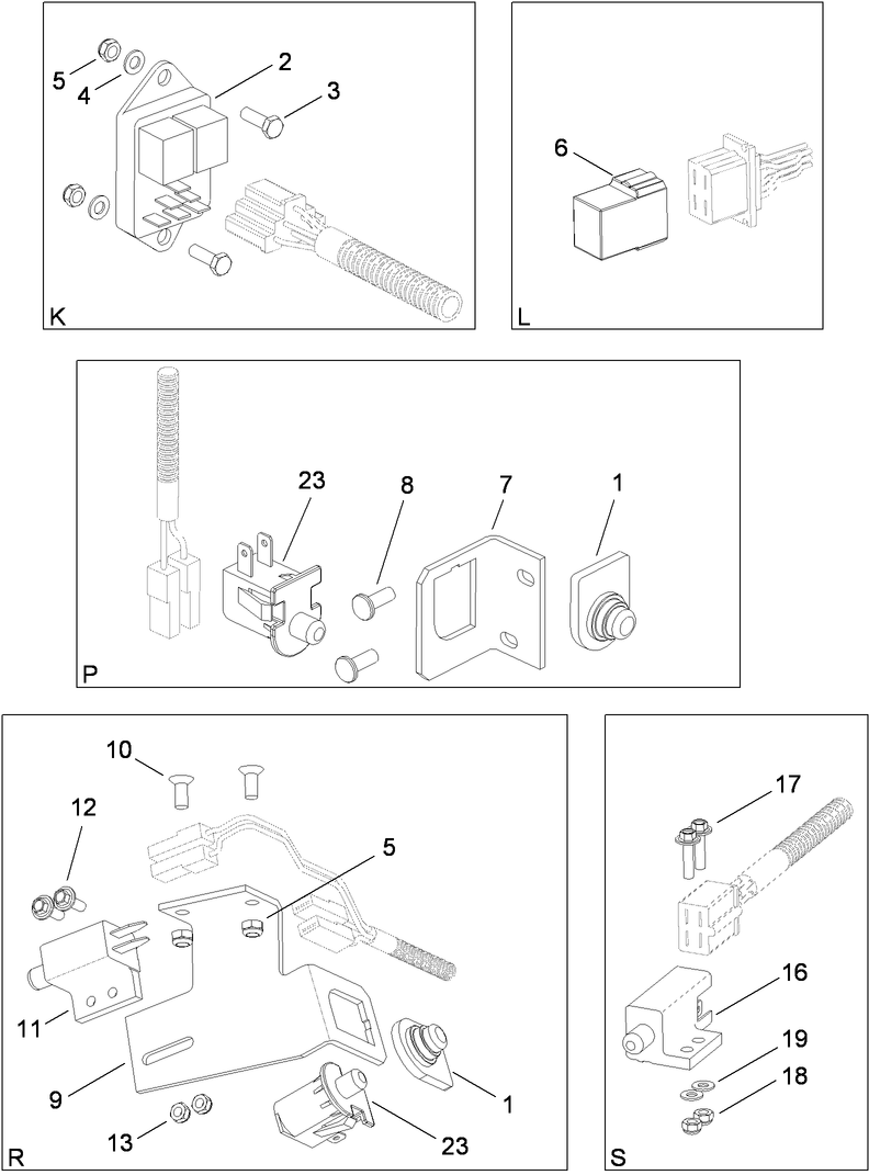 Electrical Switch No 3 Assembly