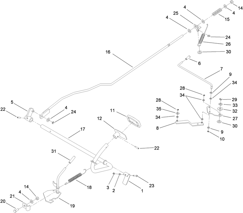 Operation Brake and Bypass Assembly