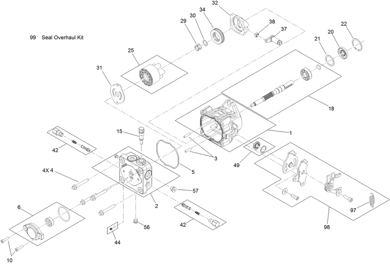 Hydraulic Pump Assembly No 125 4672