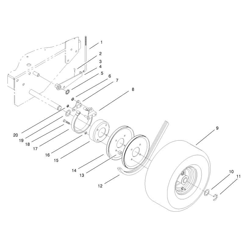 Wheel and Brake Assembly