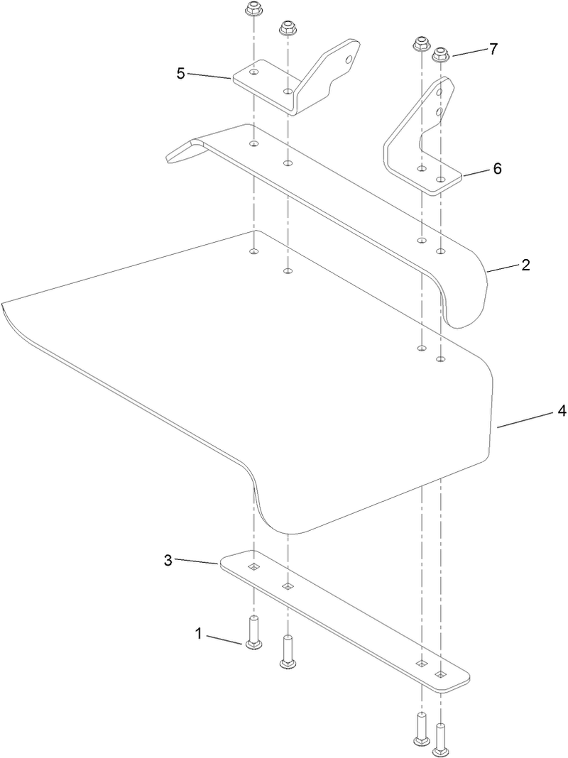 Deflector Assembly No 120 2451