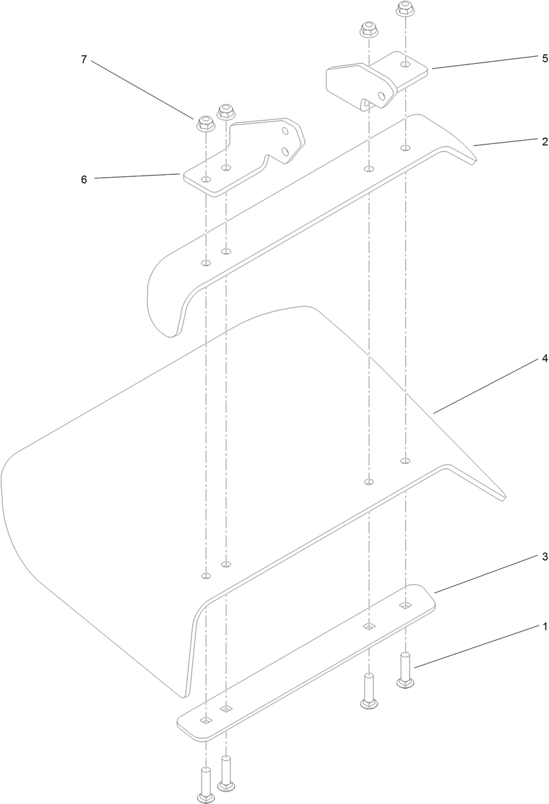 Deflector Assembly No 120 2451