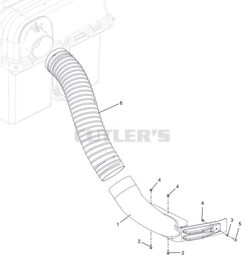 Bagger Neck and Hose