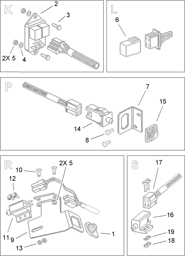 Electrical Switch No 3 Assembly
