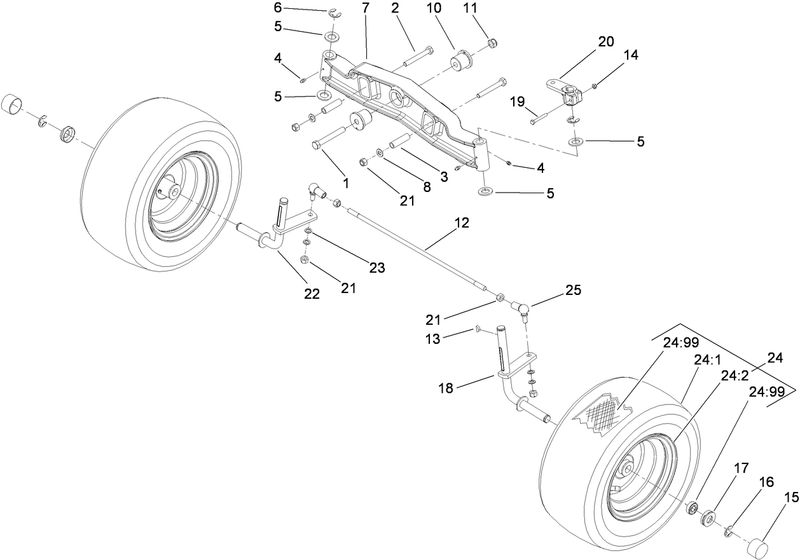 Front Axle Assembly
